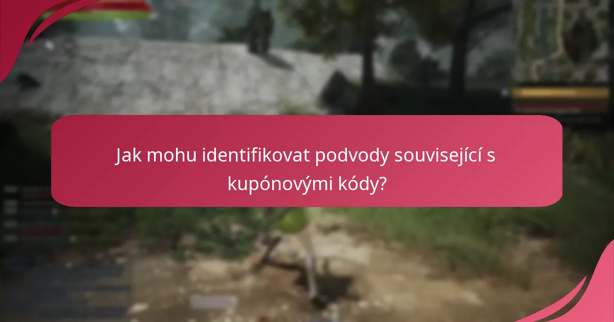 Jaká bezpečnostní opatření bych měl zvážit při používání kupónových kódů?