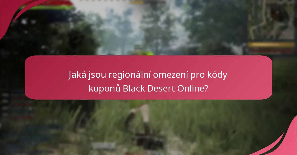 Jaké jsou možnosti přístupu k získání kódů kuponů Black Desert Online?