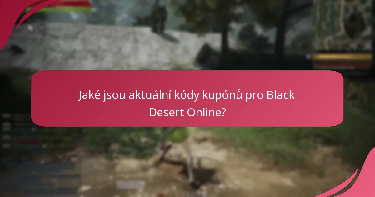 Jaké jsou osvědčené postupy pro používání kódů kupónů v Black Desert Online?