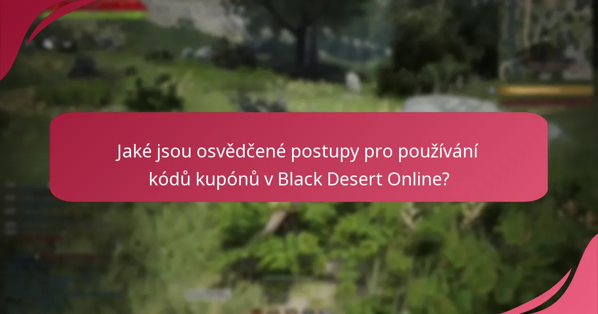 Jaké jsou kroky k řešení problémů s uplatněním kódů kupónů?
