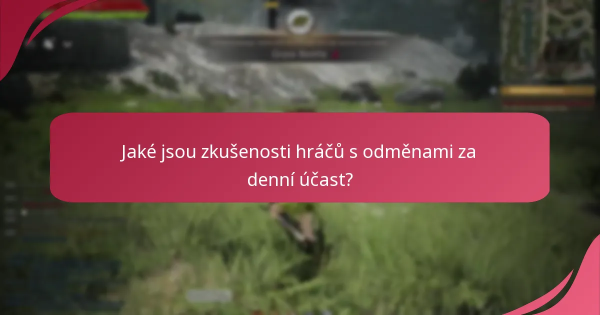 Jaké komunitní tipy zlepšují zážitek z odměn za denní účast?